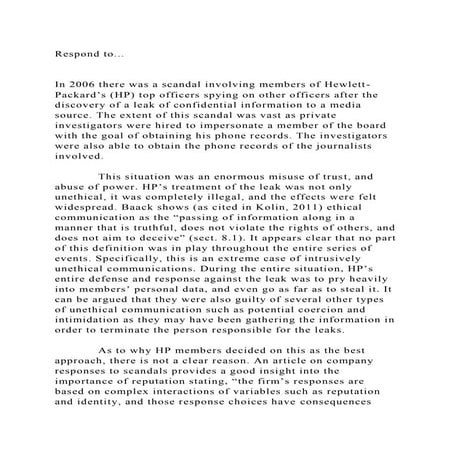 HP Spy Case | PPT