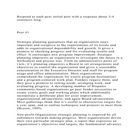 Respond to each peer initial post with a response about 3-4 sentence.docx