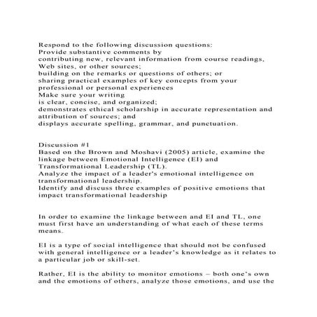 A Critique Of Transformational Leadership Theory | PDF