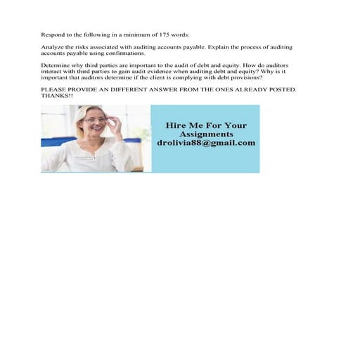 Respond to the following in a minimum of 175 words-  Analyze the risks.pdf