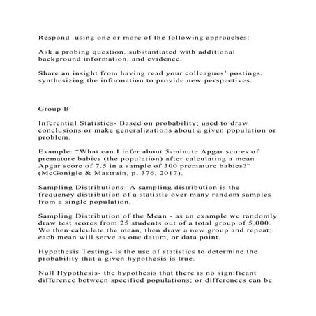 Respond  using one or more of the following approachesAsk a pro