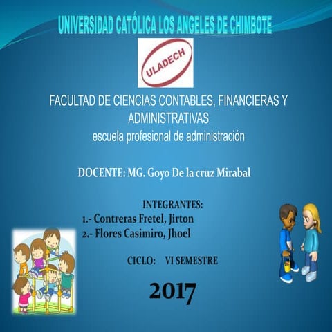 Responsaabilidad social uladech 2017