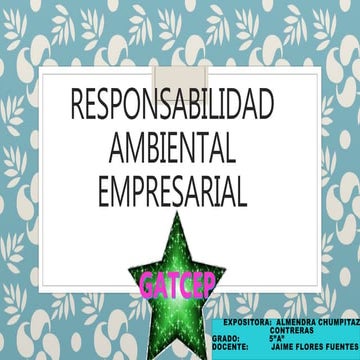 Responsabilidad ambiental empresarial