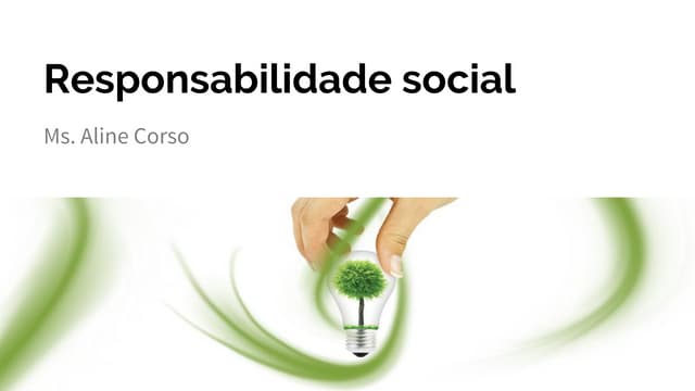 Responsabilidade social