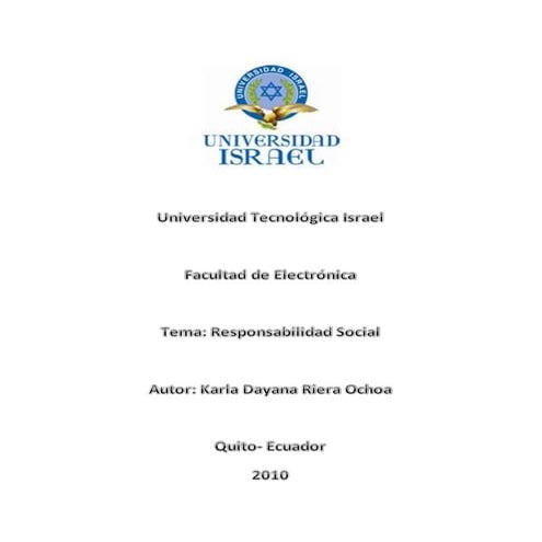 Responsabilidad social