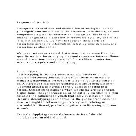 Response -1 (satish)Perception is the choice and association.docx