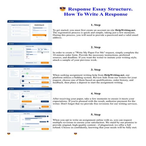 Response Essay Structure. How To Write A Response