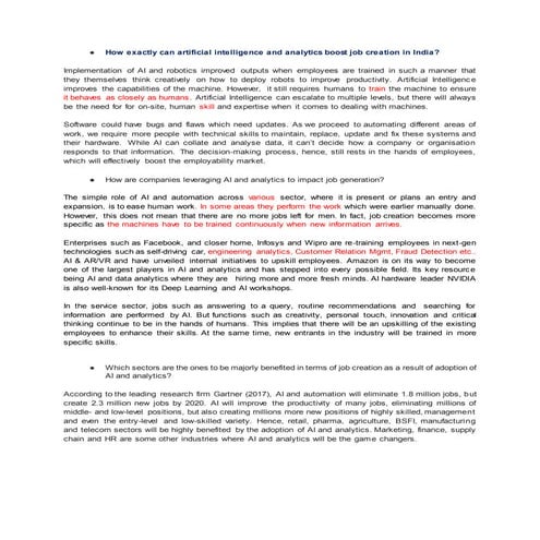 Responses for dna  ai and jobs 