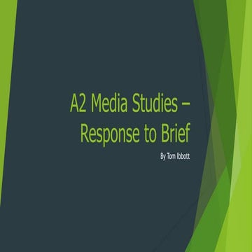 Response to brief 2