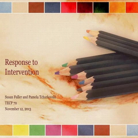 Response to intervention