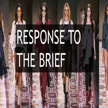 Response to the brief