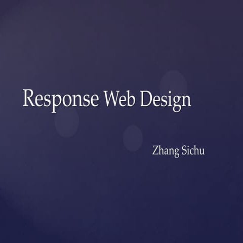 Response Web Design