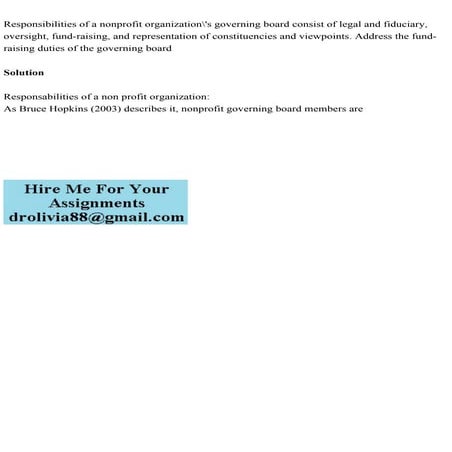 Responsibilities of a nonprofit organizations governing board cons.pdf