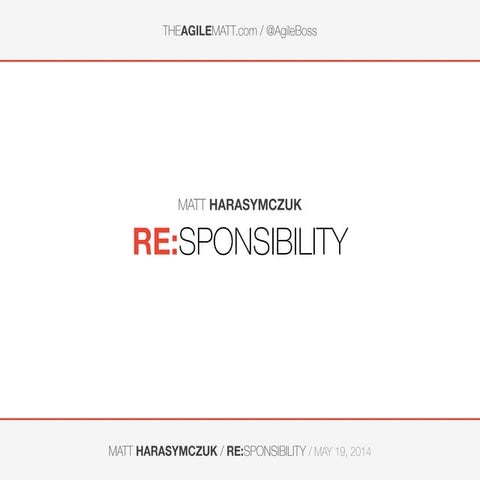 JDD2014: Fearless developer road to driving technical change - Grzegorz ...