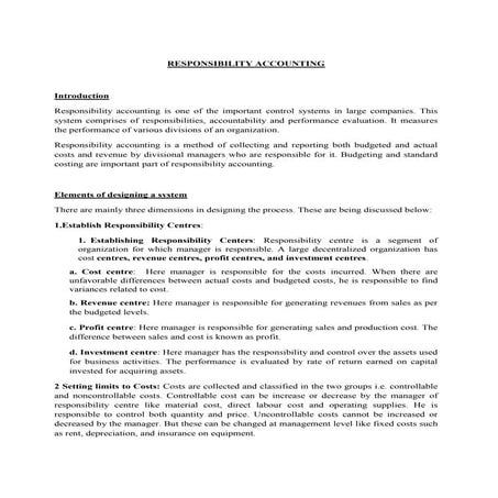 Responsibility Accounting.doc