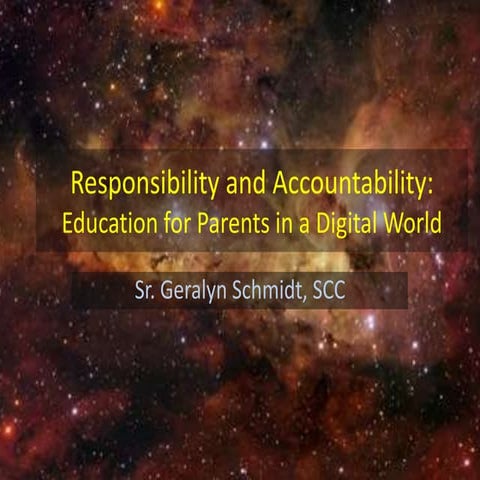 Responsibility and accountability