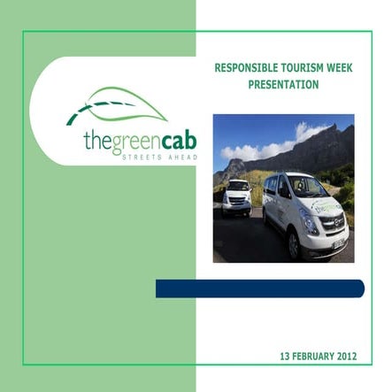 The benefits of green vehicles in tourism