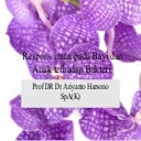 Respons imun pada bayi dan anak terhadap bakteri.