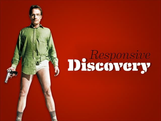 Stories of Discovery: A responsive journey