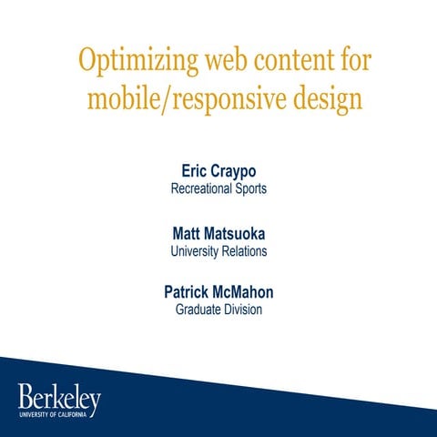 Responsive web-design | PPT