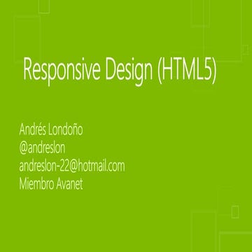 Responsive Design