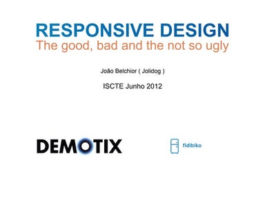 Responsive Design - ISCTE