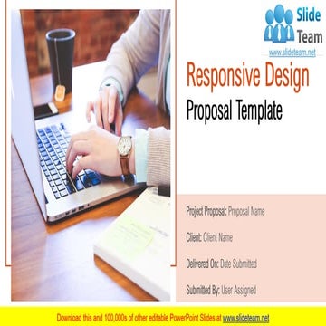 Responsive Design Proposal Template PowerPoint Presentation Slides