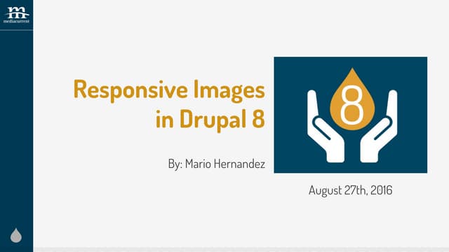 Responsive images in Drupal 8