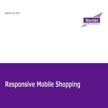 Responsive mobile shopping 06.2016