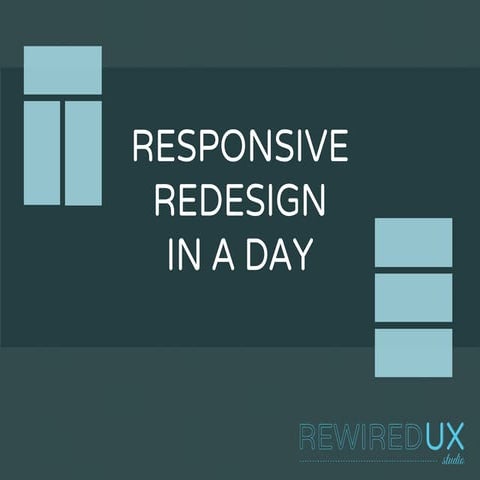 WORKSHOP: Object Oriented UX for Responsive Design