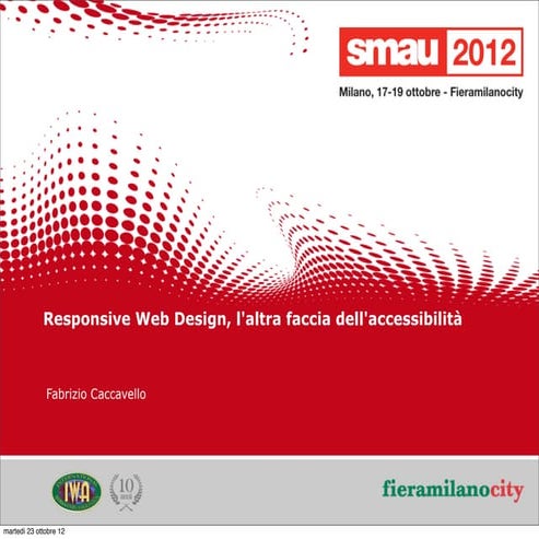 Responsive web design, l'altra faccia dell'accessibilità