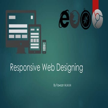 Responsive web designing