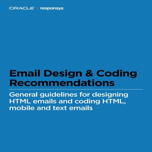 Responsys email design-coding_recommendations