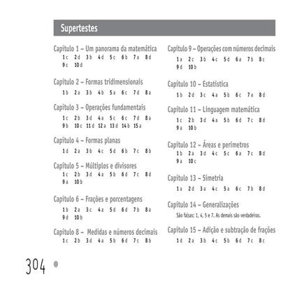 Resposta De Teste 5ª
