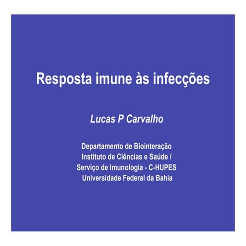 Resposta imune infecções