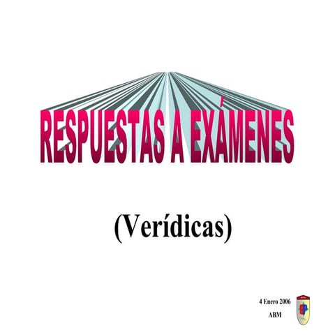Respuestas de examenes