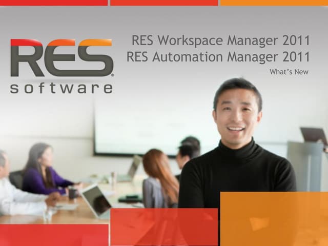RES Software Online Seminar 10 mei 2011