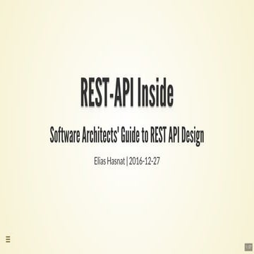 REST API | PPT