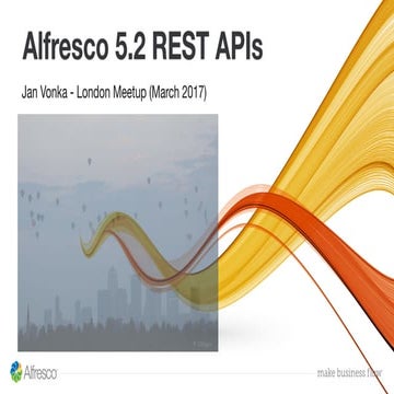Alfresco 5.2 REST API