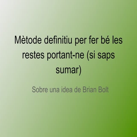 Resta bolt2
