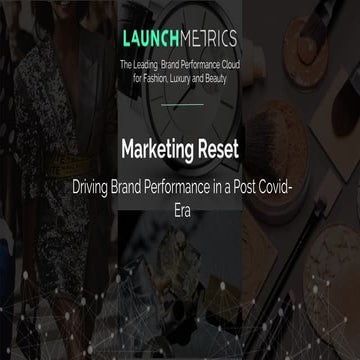 Marketing Reset: Driving Brand Performance in a post-Covid era