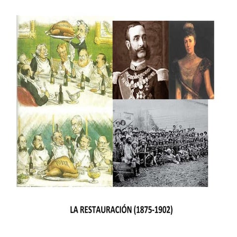 El sistema político de la Restauración (1875-1902)