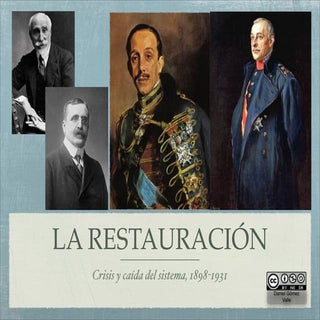 La Restauracion (y 2)