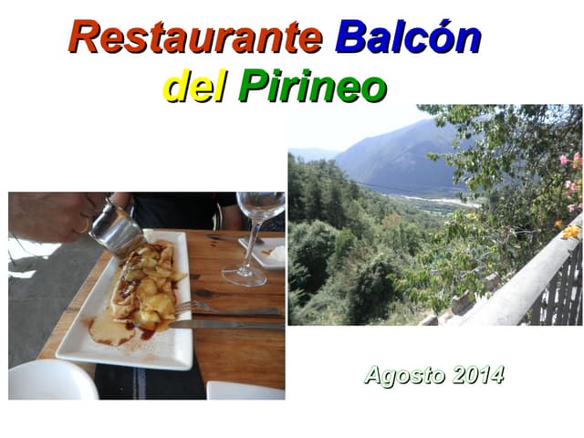 Restaurante Balcón del Pirineo