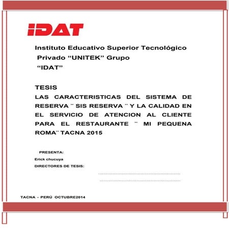  Tesis Restaurante formato normas proyectos 