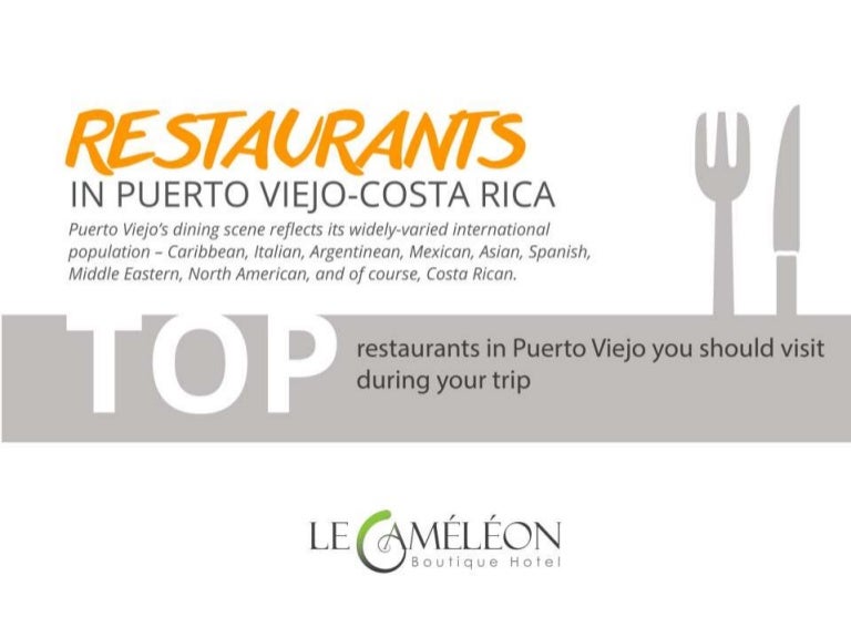 Restaurants in Puerto Viejo, Costa Rica