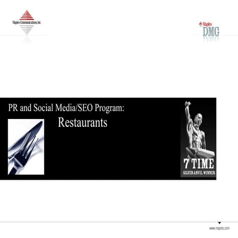 A Hybrid Communications Program for Restaurants