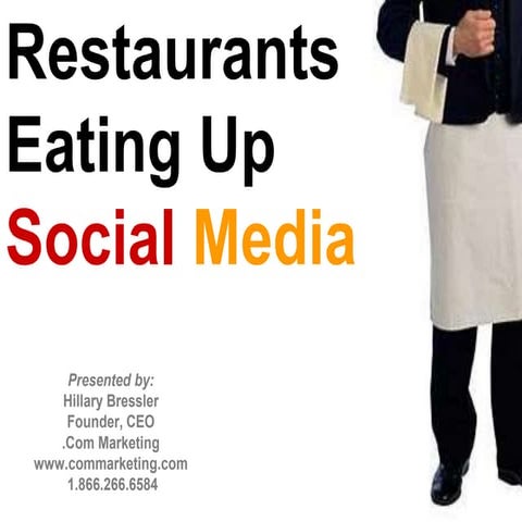 Restaurants Owners Eating Up Social Media 2011