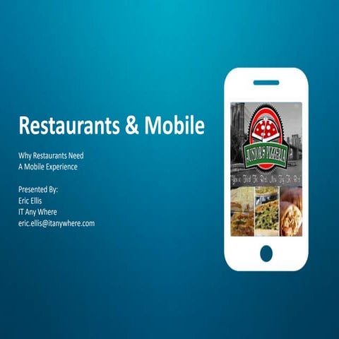 Restaurants need mobile marketing