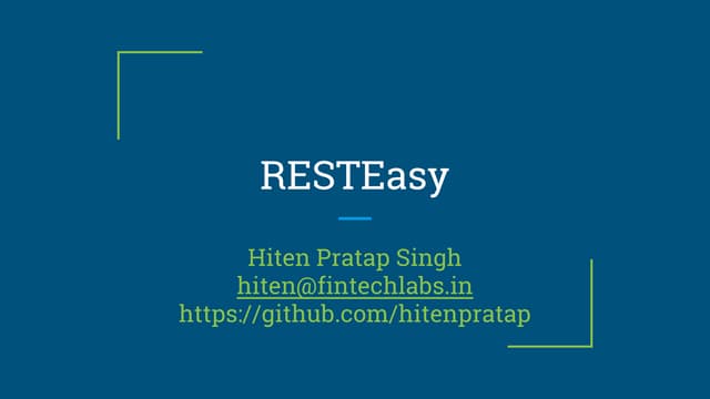 RESTEasy